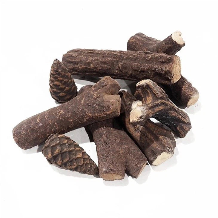 Ceramic Decorative Logs for Fireplaces by ECOFIRE, view 1