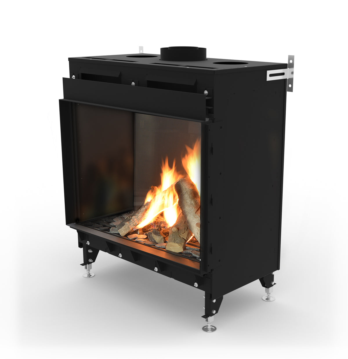 Monroe Balanced Flue Gas Fireplace by ECOFIRE, view 1