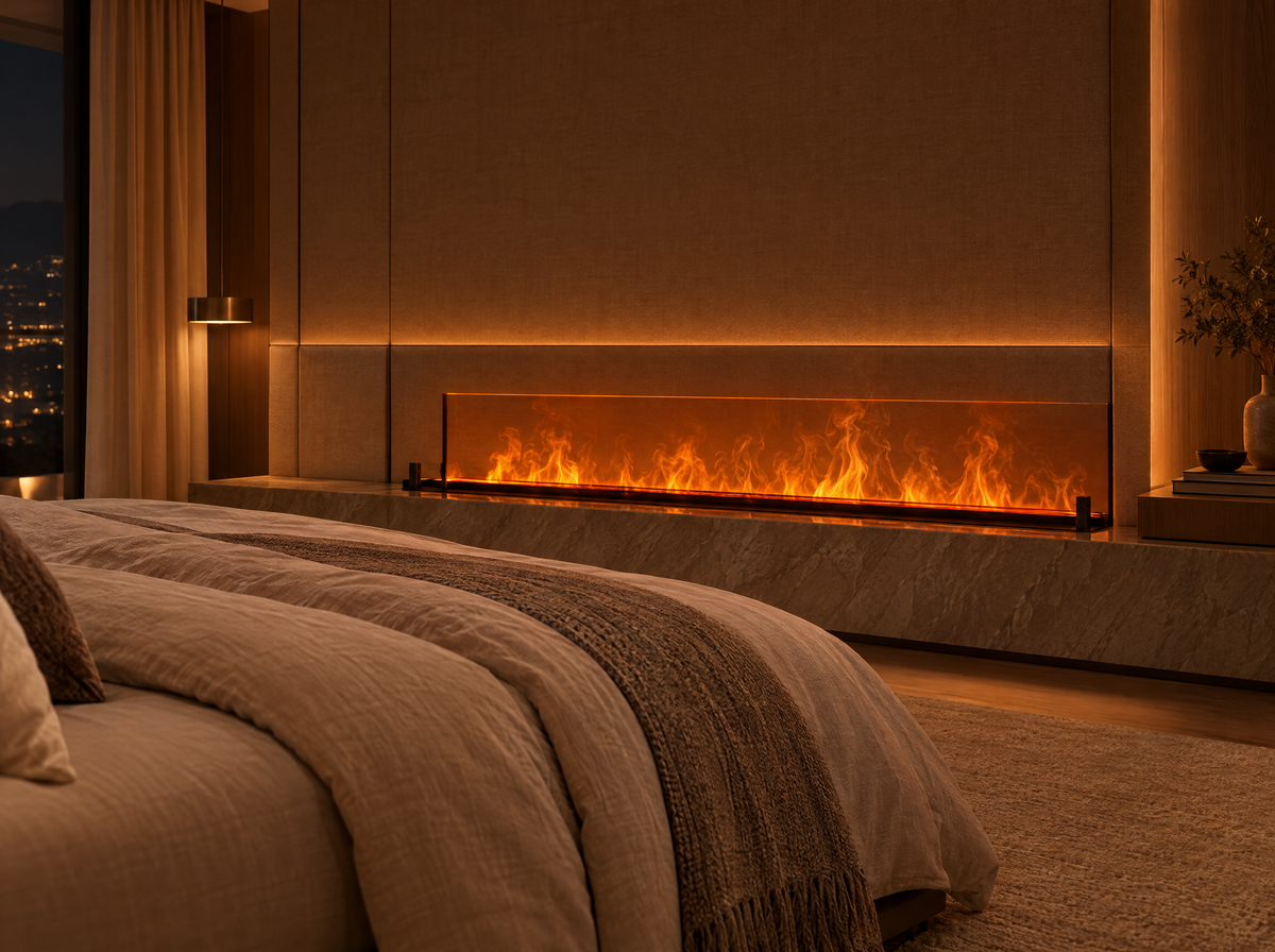 A fire you can fall asleep to.